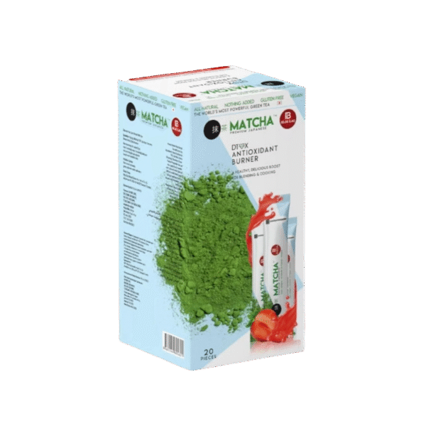 Çaj Matcha luleshtrydhe - 20bustina