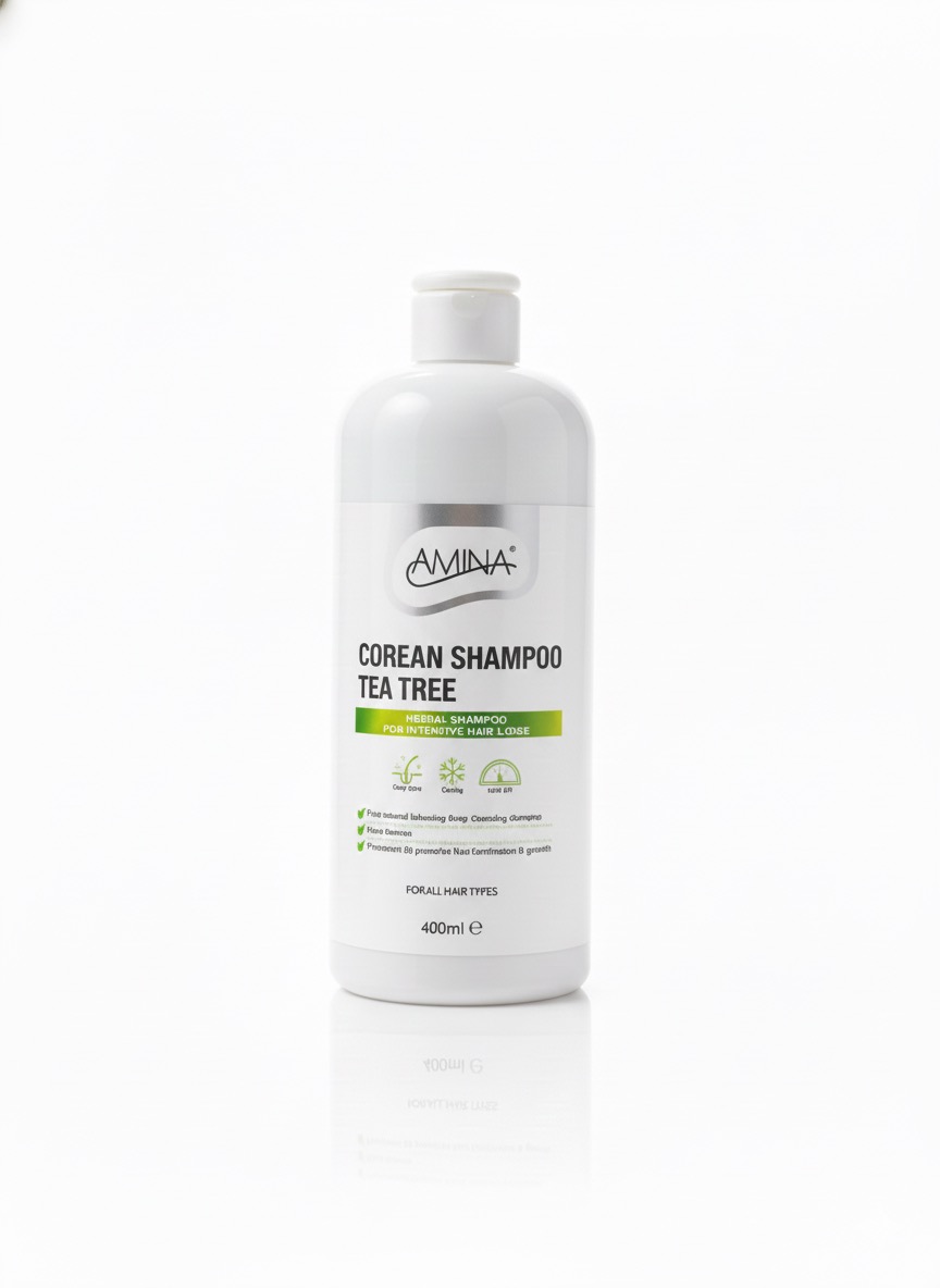 SHAMPO AMINA KOREAN TEA TREE - 400ml