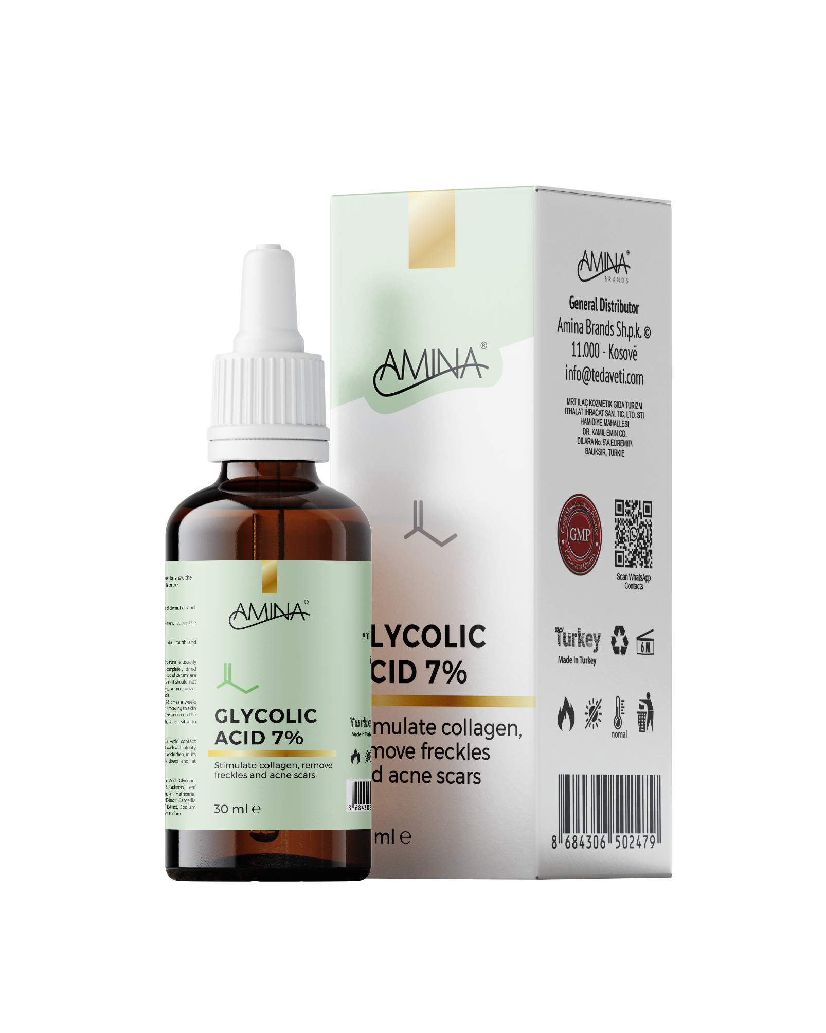 ACID GLYCOLIC AMINA 7%-30ML