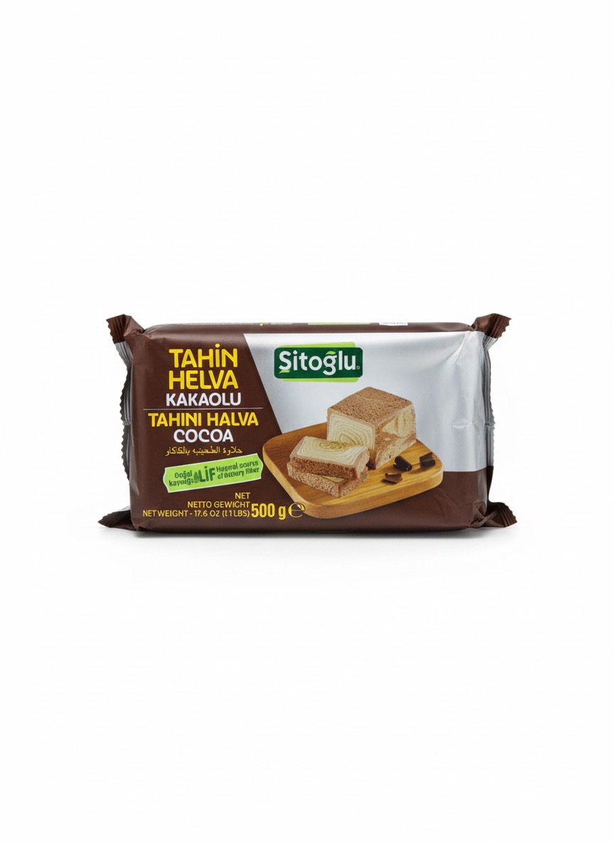 HALVA ME KAKAO-4EURO-500GR